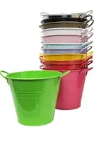 Tin Buckets<br>Large