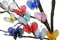 Artificial Organza Butterfly Small - <br>Assorted