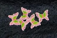 Wooden Butterflies<br>Pink