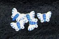 Wooden Butterflies<br>Blue