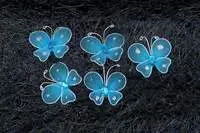 Organza Butterflies - Blue