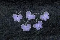 Organza Butterflies - Lavender