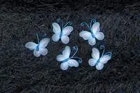 Organza Butterflies - Blue