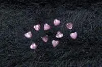 Crystal Hearts<br>Medium - Pink