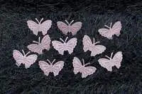 Satin Butterflies - Pink