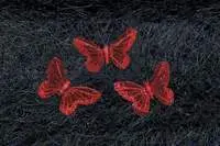 Glitter Butterflies - Red