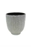 Ceramic Knit Pot - Large