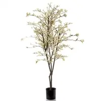 Artificial Cherry Blossom Tree<br>White 1.7m