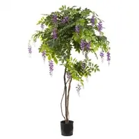 Artificial Wisteria Tree<br>Purple 1.9m