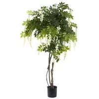 Artificial Wisteria Tree<br>White 1.9m