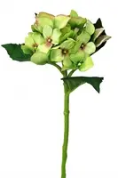 Artificial Hydrangea Mini Spray<br>Apple Green