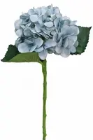 Artificial Hydrangea Stem<br>Slate