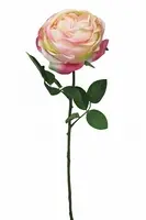 Artificial Austin Rose<br>Pink/Peach Artificial Austin Rose<br>Pink/Peach