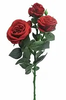 Artificial Sabrina Rose Spray<br>Red