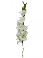 Artificial Gladiolus<br>White