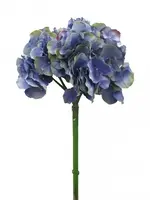 Artificial Hydrangea Large Head<br>Dark Blue