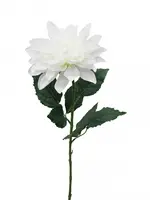 Artificial Dahlia Large<br>White