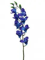 Artificial Dendrobium Orchid<br>Blue