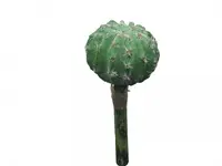 Artificial Round Cactus<br>10cm