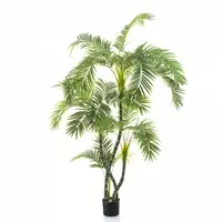 Artificial Parlour Palm<br>Twisted Trunk - 1.5m