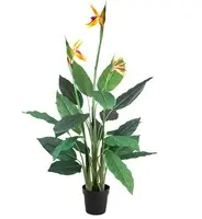 Artificial Flowering Bird of Paradise<br>1.5m