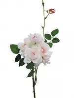 Artificial Mini Wild Rose Spray<br>Pink