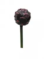 Artificial Artichoke Stem<br>Burgundy