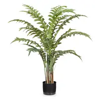 Artificial Hares Foot Fern<br>107cm