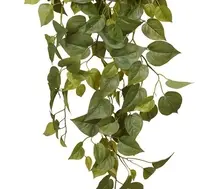 Artificial Hanging Philodendron Bush<br>114cm