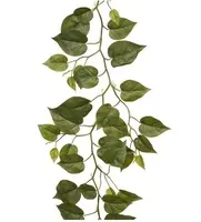 Artificial Philodendron Leaf Garland