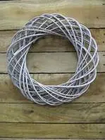 Rustic Wide Willow Wreaths<br>36cm