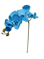 Artificial Phalaenopsis Orchid Spray<br>Blue