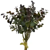 Artificial Mini Eucalyptus Bundle x 6<br>Blue