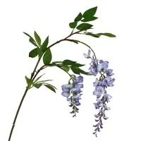 Artificial Wisteria Spray<br>Blue 