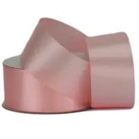 38mm Double Sided Satin<br>Light Pink x 25mtr