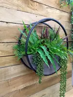 1. Circle Wall Planter<br>49cm Natural thumbnail