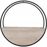 Circle Wall Planter<br>60cm White Wash