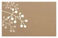 Gift Card<br>Kraft with White Berry Branch