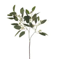 Artificial Eucalyptus Leaf & Seed Spray<br>62cm