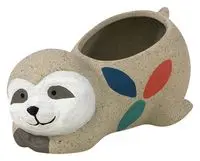 Ceramic Sloth Planter