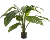Artificial Spathiphyllum Bush<br>66cm