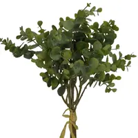 Artificial Mini Eucalyptus Bundle x6<br>Green