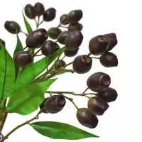 1. Artificial Gumnut Spray with Leaves<br>Coffee thumbnail