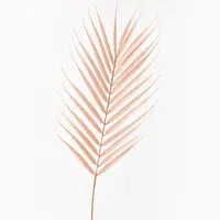 Artificial Phoenix Palm Leaf<br>Light Pink Artificial Phoenix Palm Leaf<br>Light Pink