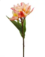 Artificial Frangipani Spray<br>Pink/Orange