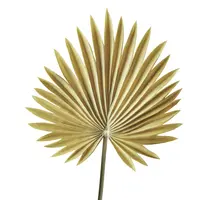 Artificial Fan Palm Leaf<br>Natural 66cm