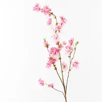 Artificial Cherry Blossom Spray<br>Pink