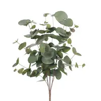 Artificial Eucalyptus Bush<br>Green/Grey
