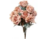 Artificial Rose/Hydrangea Bush<br>Sand