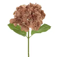 Artificial Hydrangea - Real Touch<br>Coffee